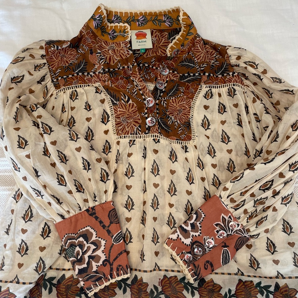 Farm Rio blouse